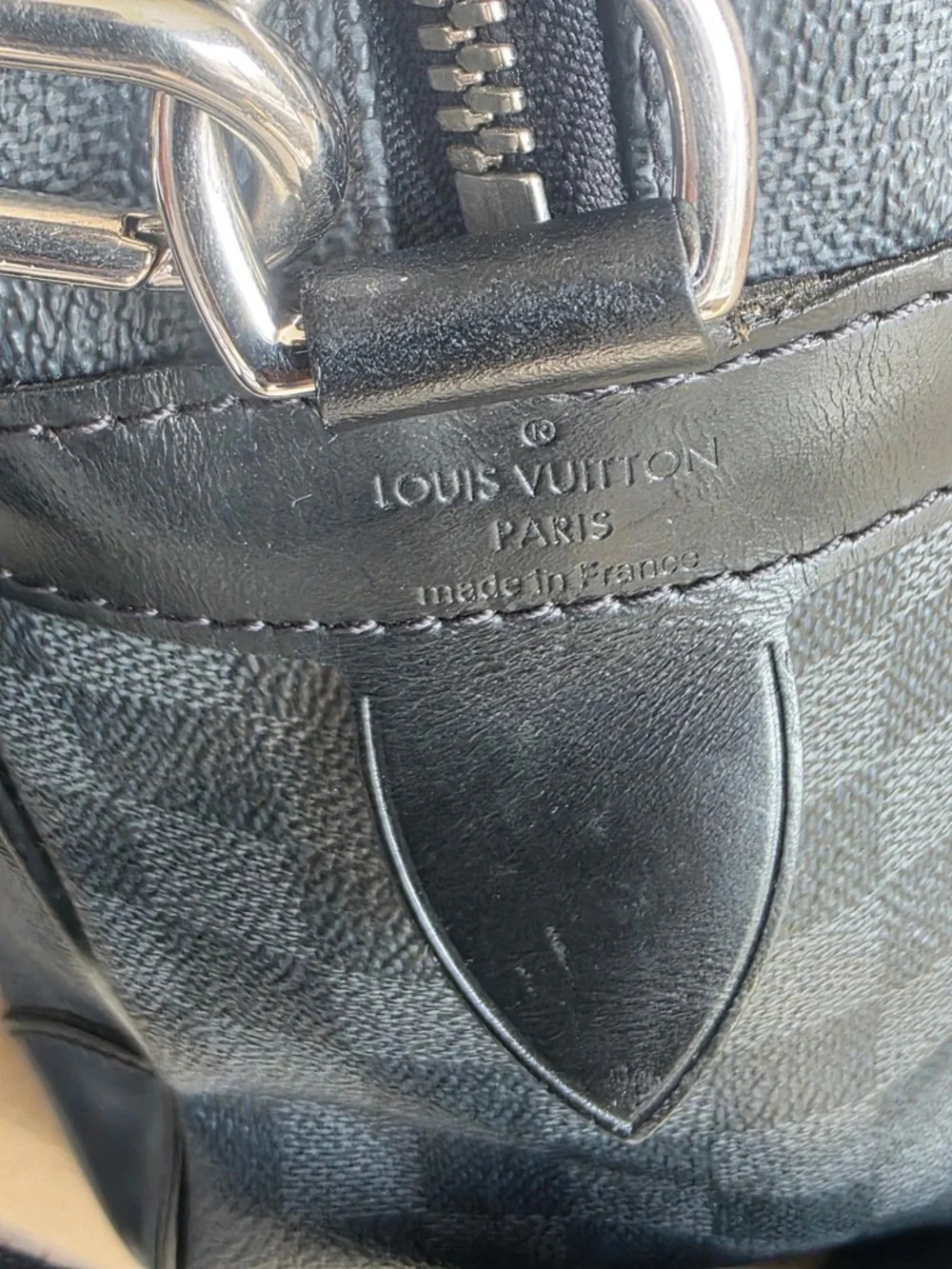 Louis Vuitton Damier Graphite Canvas Porte Documents Voyage GM Travel Bag
